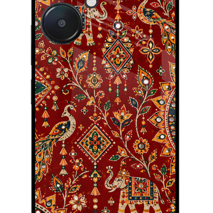 Laal Riwaaz Redmi 13C 5G Glass Case