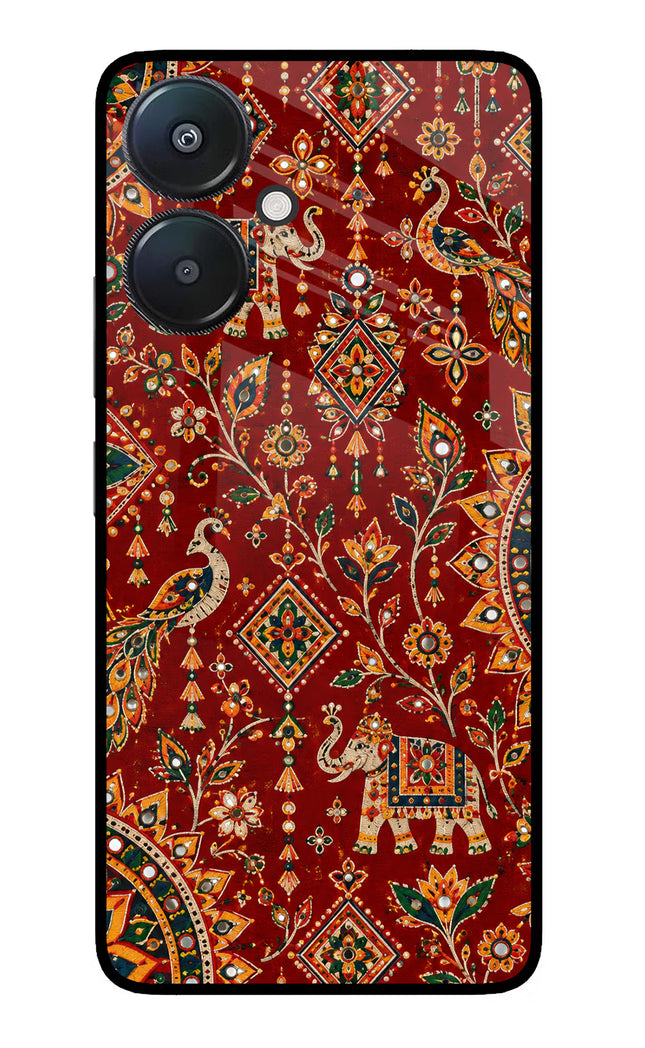 Laal Riwaaz Redmi 13C 5G Glass Case