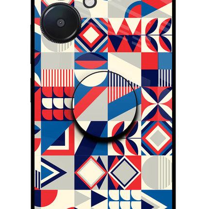 Colorful Pattern Redmi 13C 5G Pop Case by Casekaro