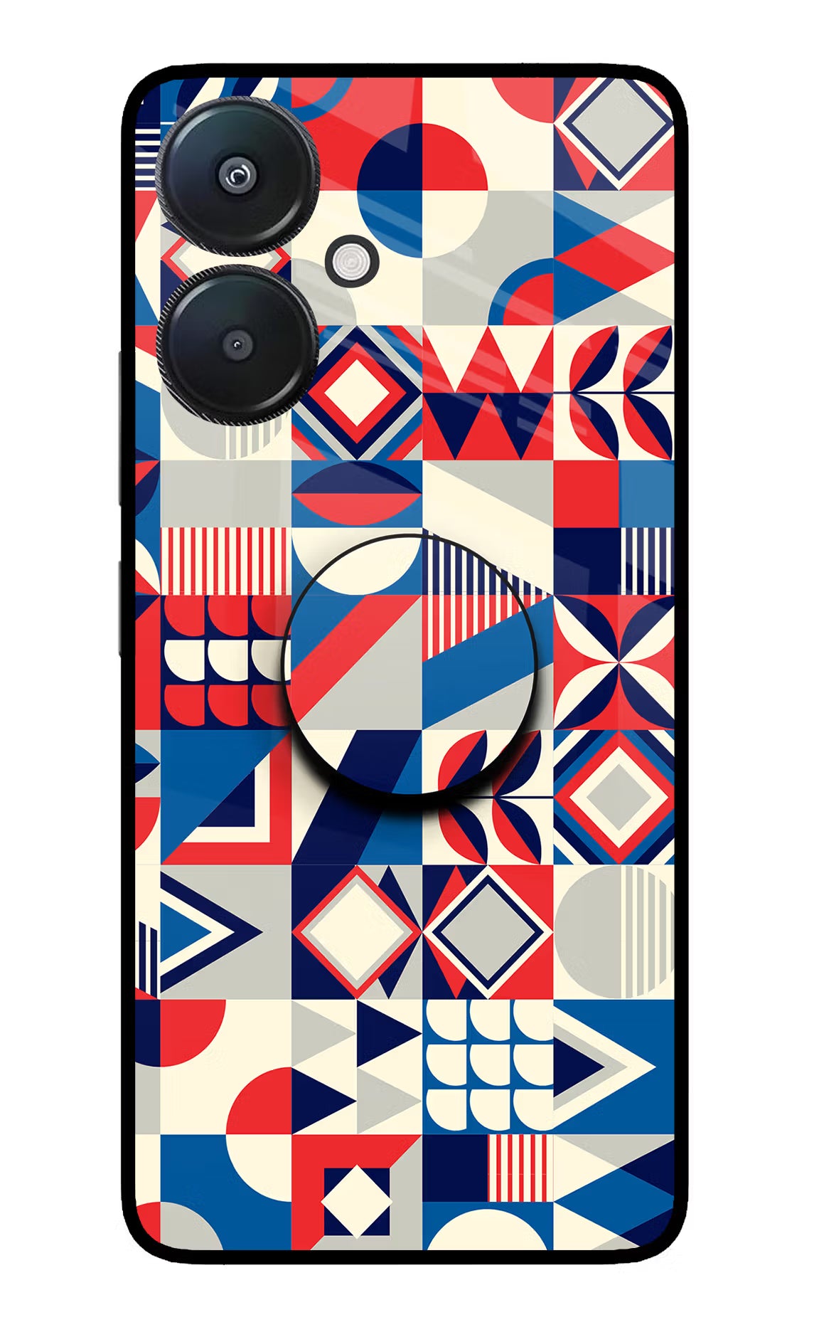 Colorful Pattern Redmi 13C 5G Pop Case by Casekaro