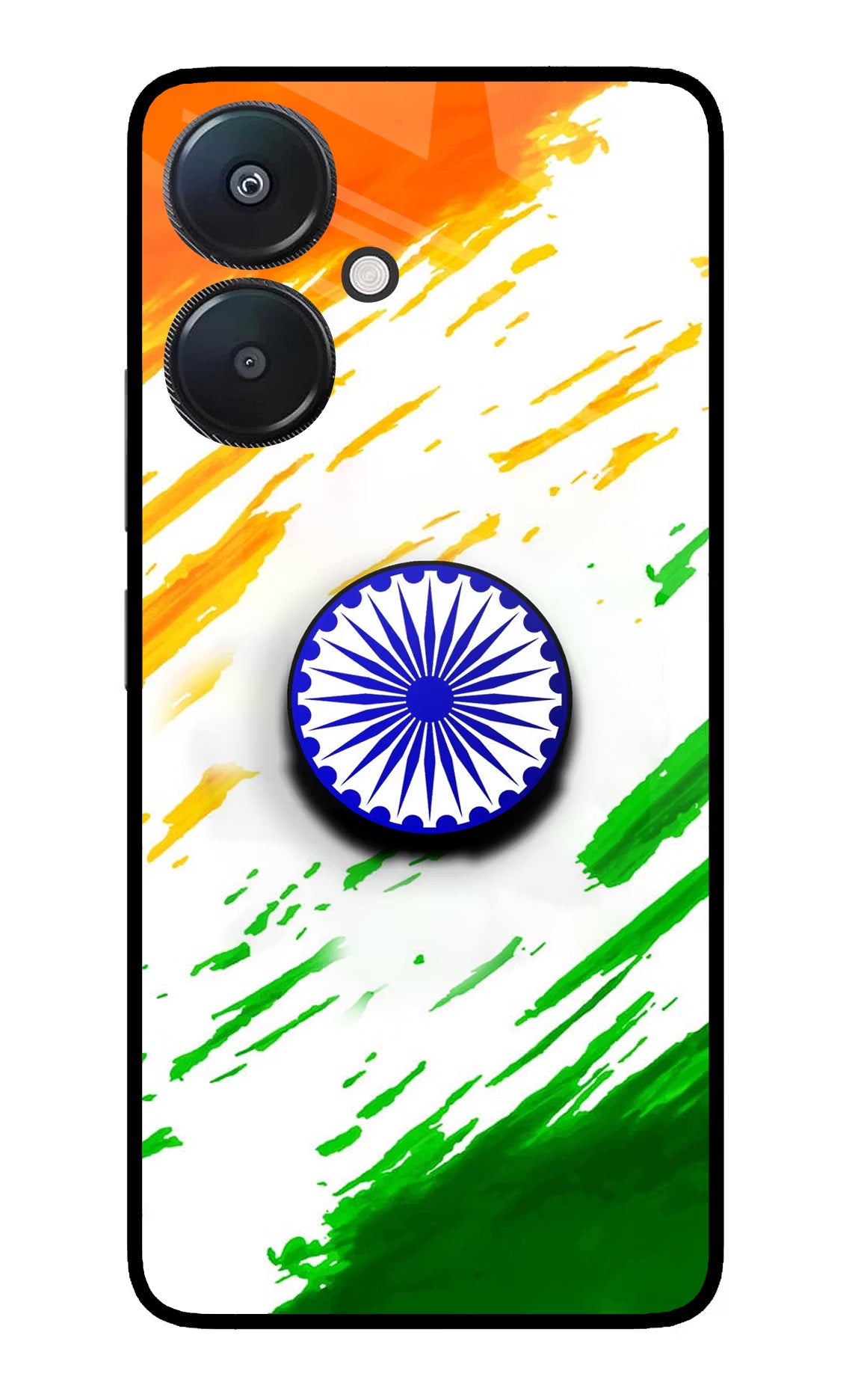 Indian Flag Ashoka Chakra Redmi 13C 5G Pop Case by Casekaro