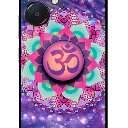 Om Purple Redmi 13C 5G Pop Case by Casekaro