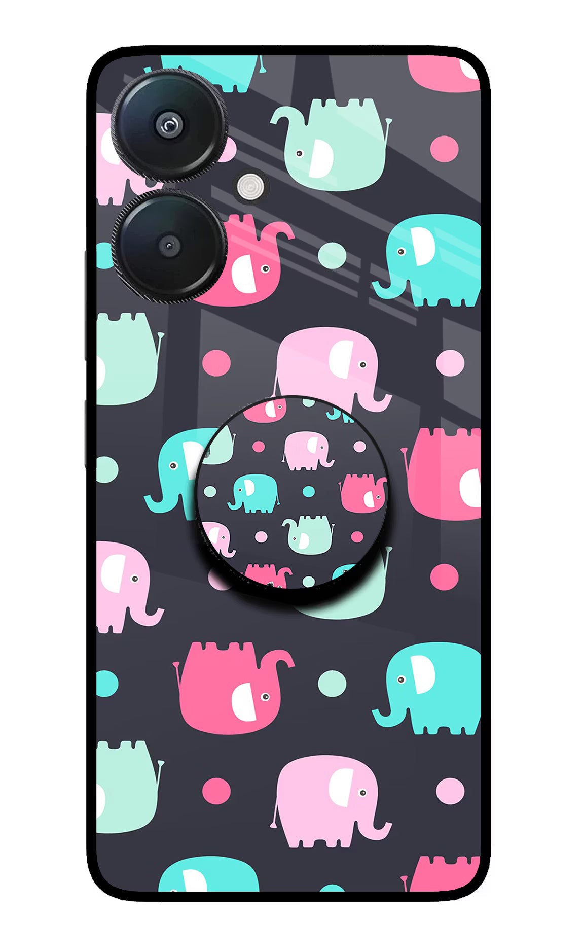 Baby Elephants Redmi 13C 5G Pop Case by Casekaro