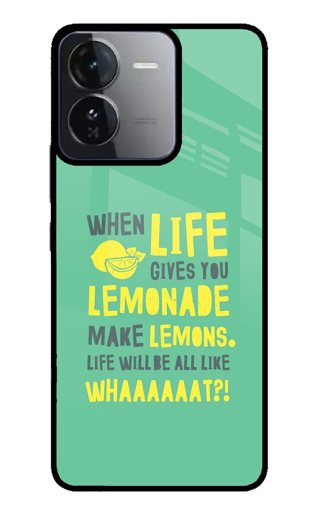 Quote iQOO Z9 5G Glass Case Back Cover by Casekaro