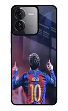 Messi iQOO Z9 5G Glass Case Back Cover by Casekaro