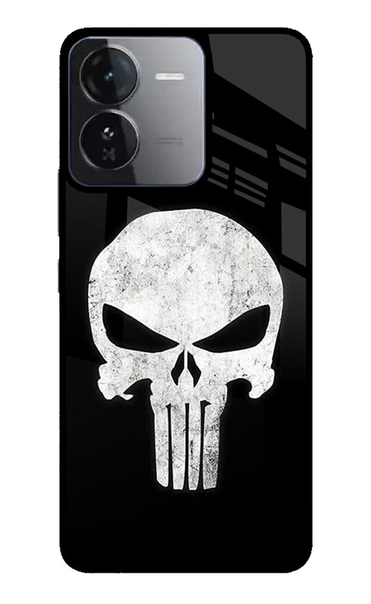 Punisher Skull iQOO Z9 5G Glass Case