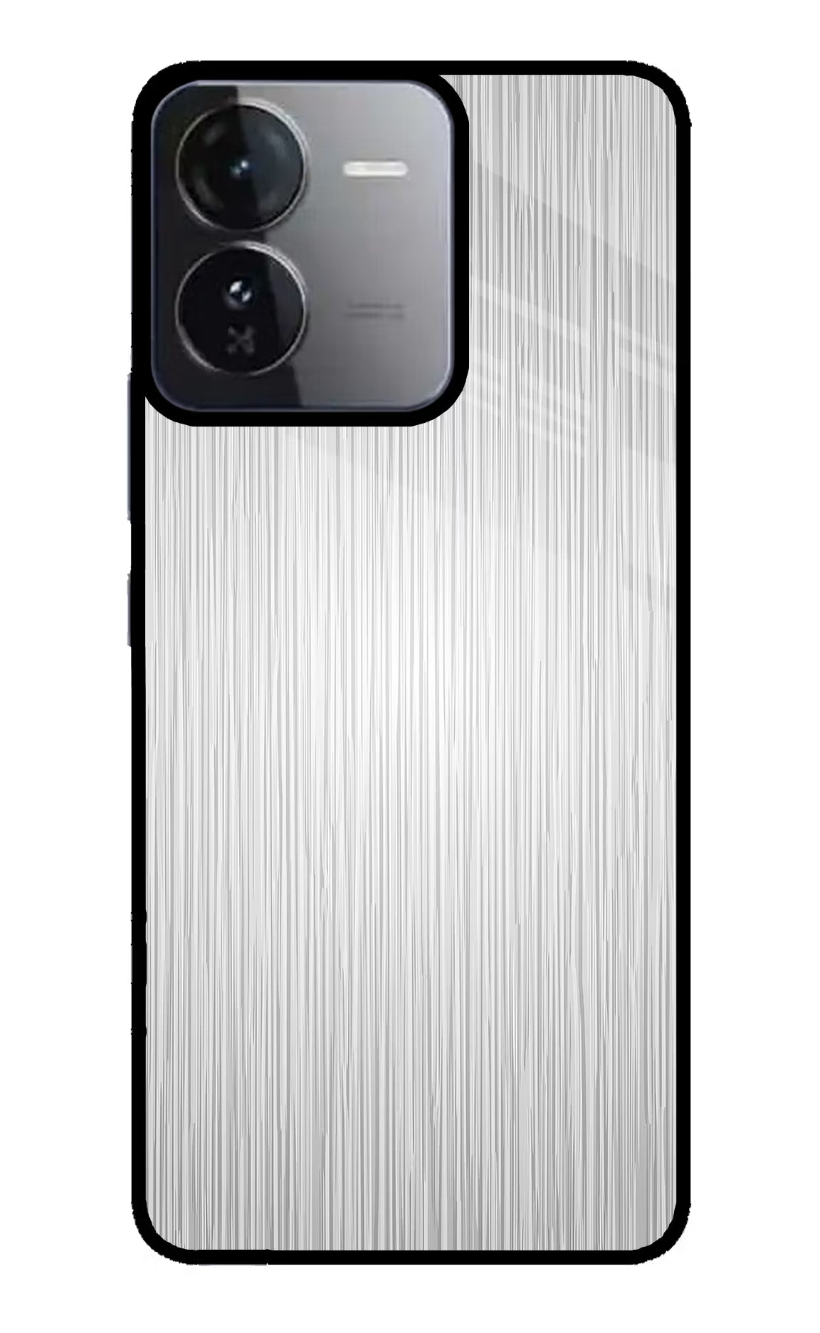 Wooden Grey Texture iQOO Z9 5G Glass Case Back Cover by Casekaro
