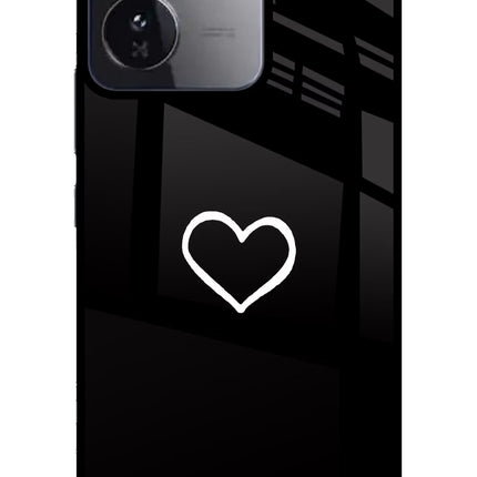 Heart iQOO Z9 5G Glass Case