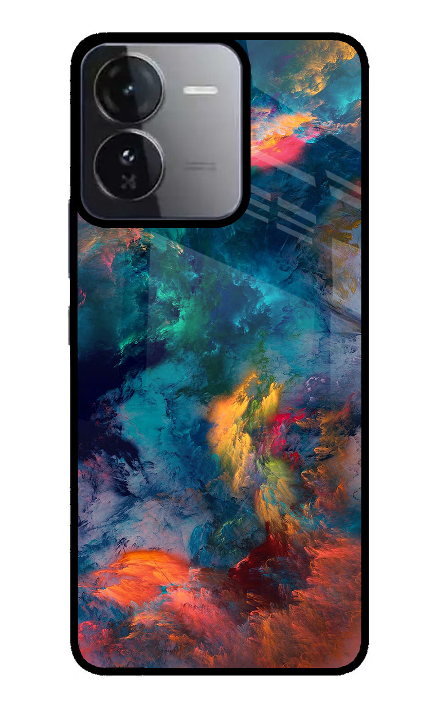 Artwork Paint iQOO Z9 5G Back Cover, Glass case