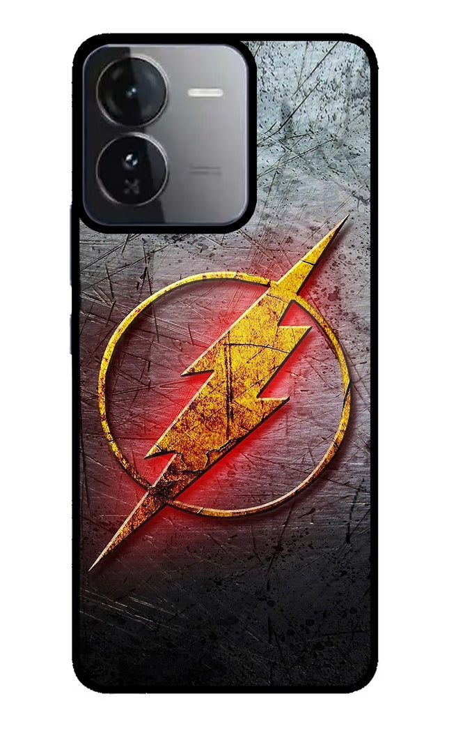 Flash iQOO Z9 5G Glass Case Back Cover by Casekaro