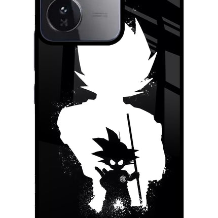 Goku Shadow iQOO Z9 5G Glass Case