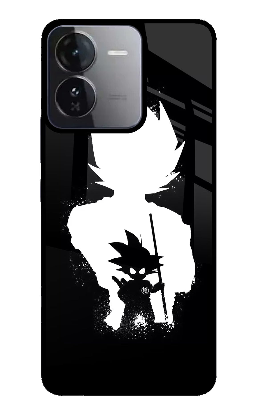 Goku Shadow iQOO Z9 5G Back Cover, Glass case
