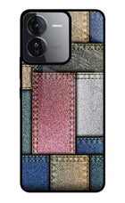 Multicolor Jeans iQOO Z9 5G Glass Case Back Cover by Casekaro