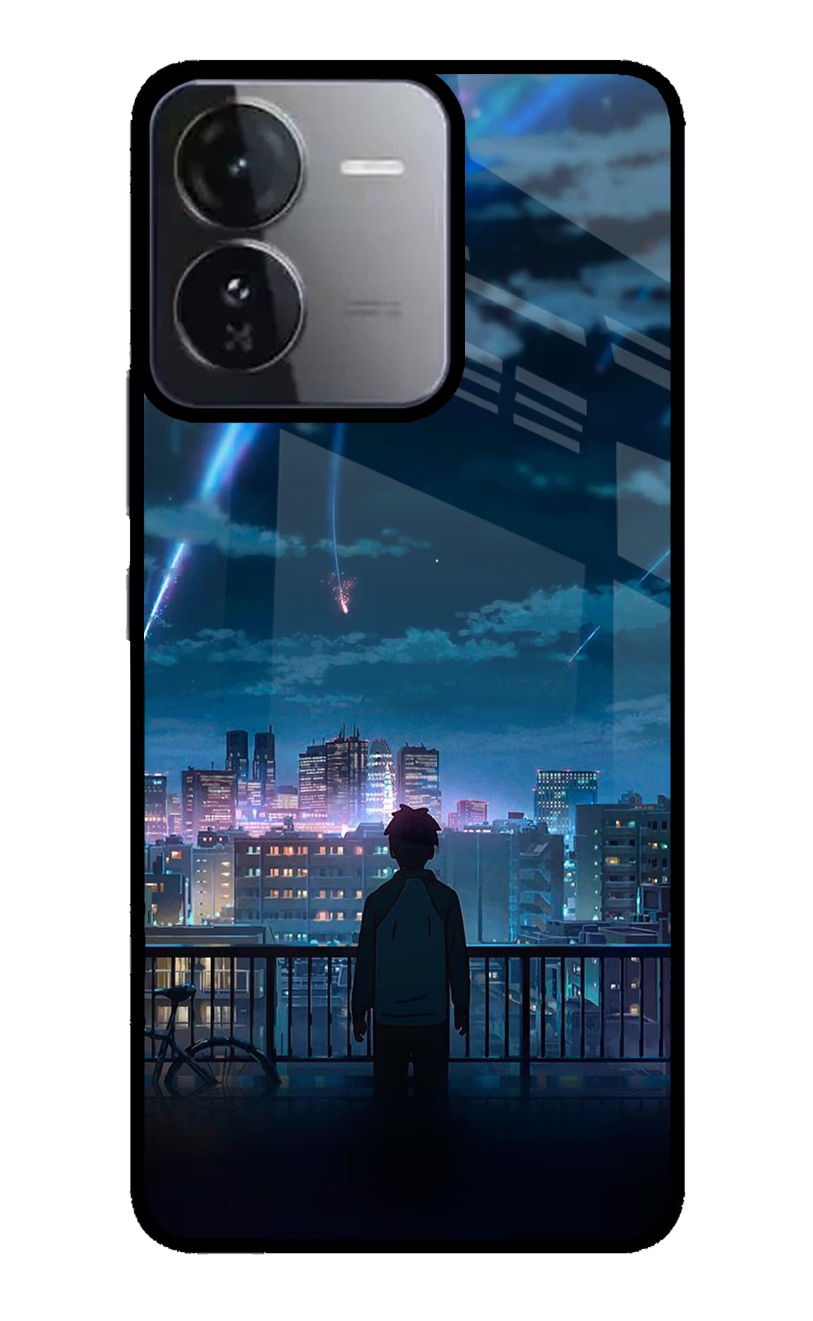 Anime iQOO Z9 5G Glass Case Back Cover by Casekaro