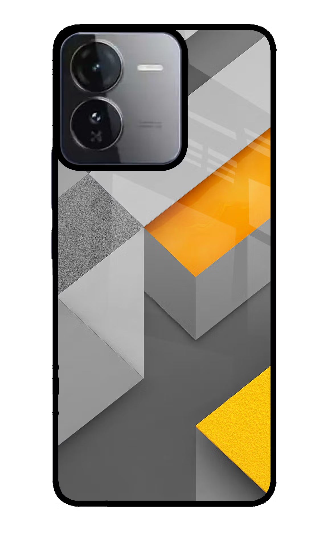 Abstract iQOO Z9 5G Glass Case Back Cover by Casekaro
