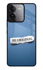 Be Original iQOO Z9 5G Glass Case Back Cover by Casekaro