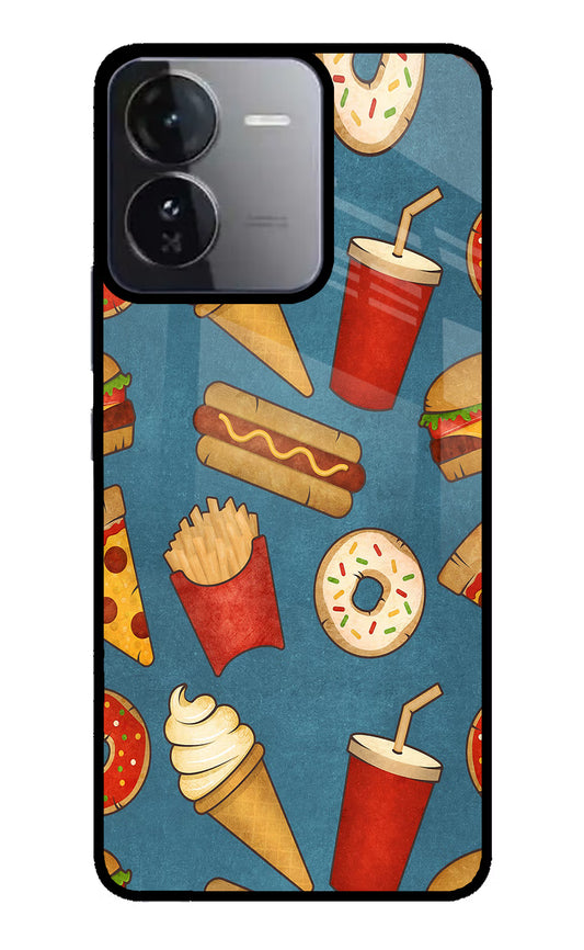 Foodie iQOO Z9 5G Glass Case