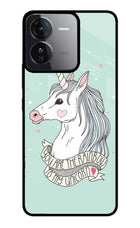 Unicorn Wallpaper iQOO Z9 5G Glass Case Back Cover by Casekaro
