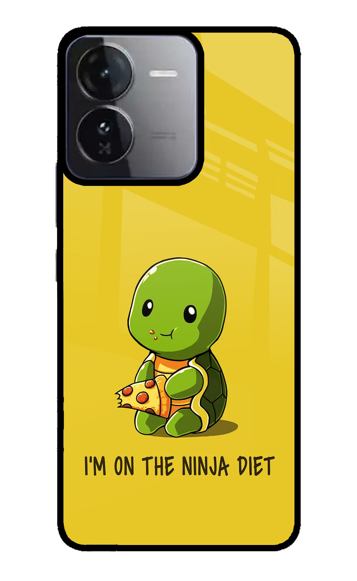 I'm on Ninja Diet iQOO Z9 5G Glass Case Back Cover by Casekaro