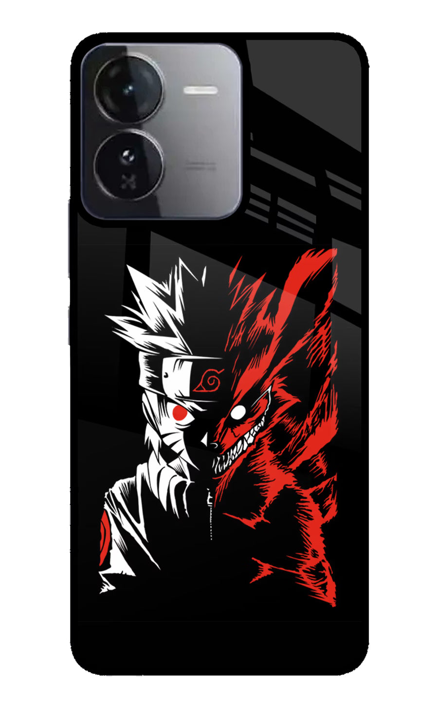 Naruto Two Face iQOO Z9 5G Back Cover, Glass case