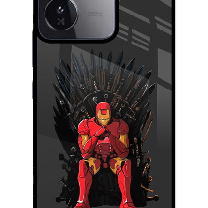 Ironman Throne iQOO Z9 5G Glass Case