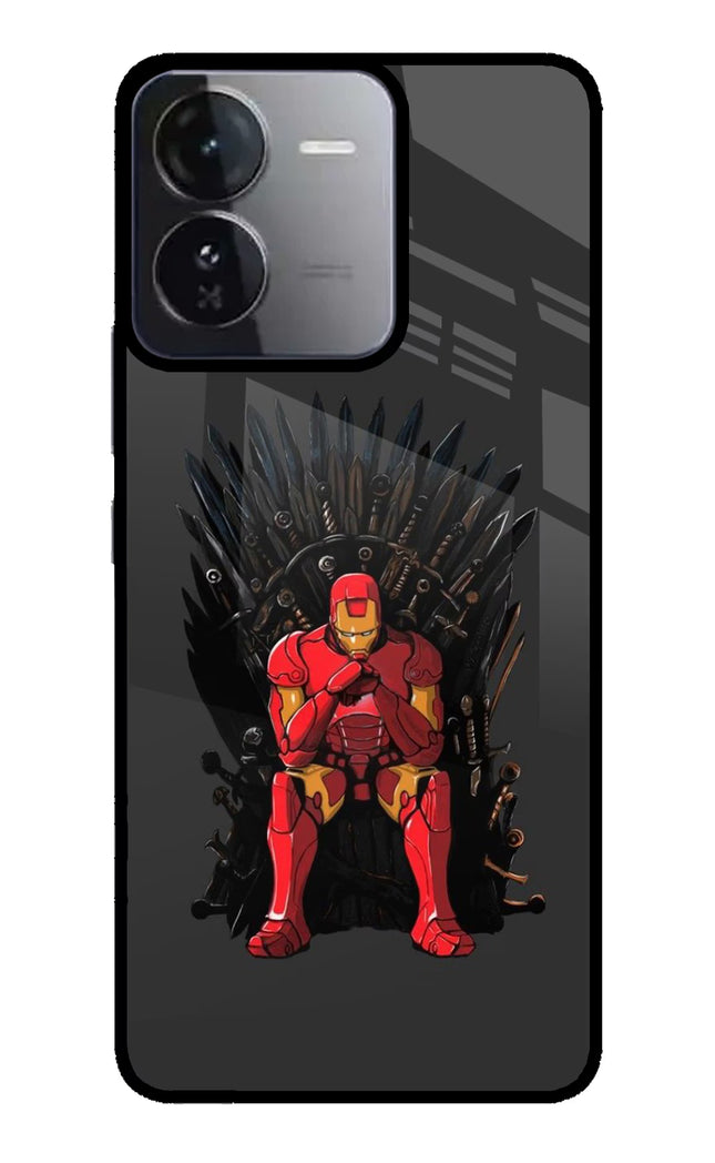 Ironman Throne iQOO Z9 5G Glass Case