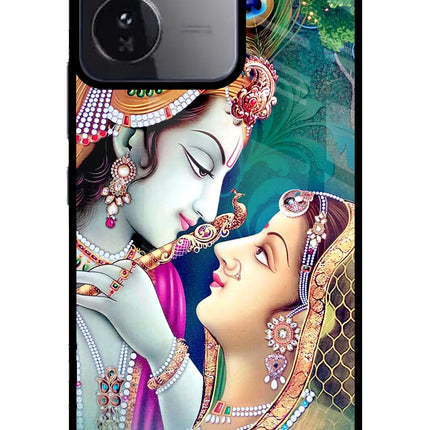 Lord Radha Krishna iQOO Z9 5G Glass Case