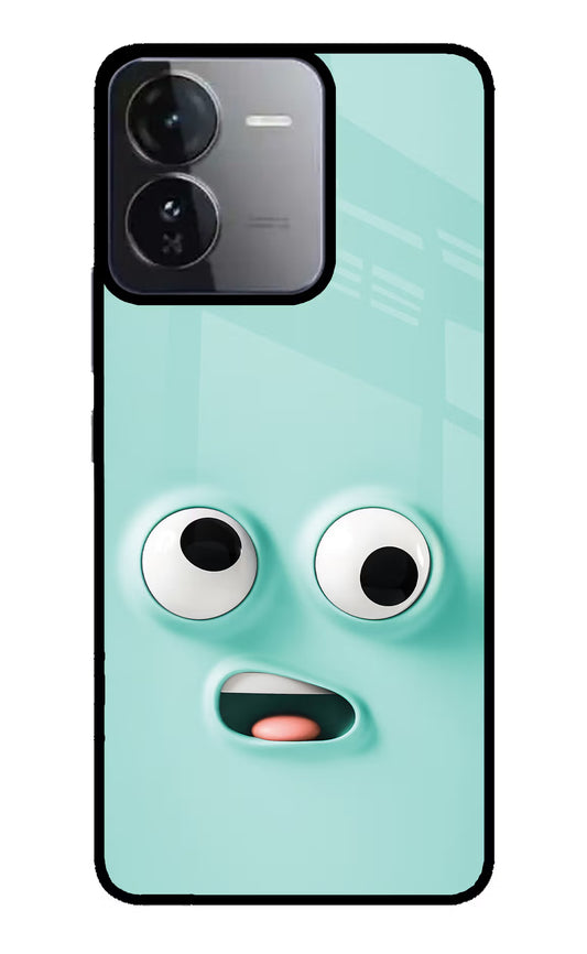 Funny Cartoon iQOO Z9 5G Glass Case