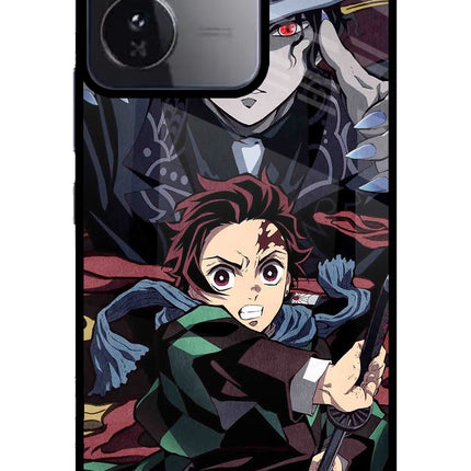 Demon Slayer iQOO Z9 5G Glass Case