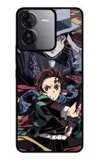Demon Slayer iQOO Z9 5G Glass Case