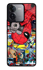 Spider Man iQOO Z9 5G Glass Case