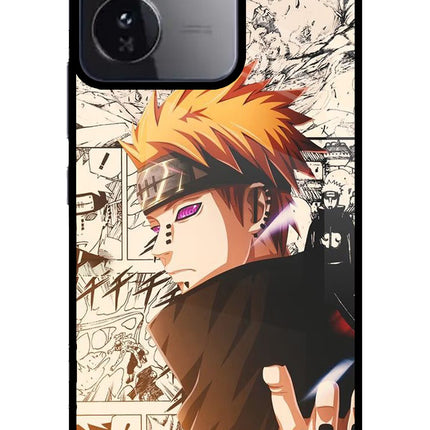 Pain Anime iQOO Z9 5G Glass Case