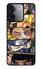 Naruto Character iQOO Z9 5G Glass Case Back Cover by Casekaro