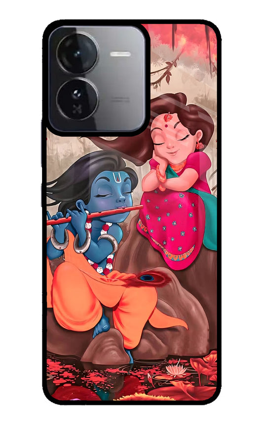 Radhe Krishna iQOO Z9 5G Glass Case
