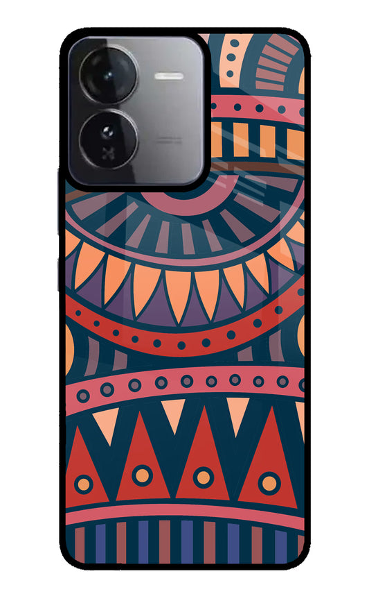 African Culture Design iQOO Z9 5G Glass Case