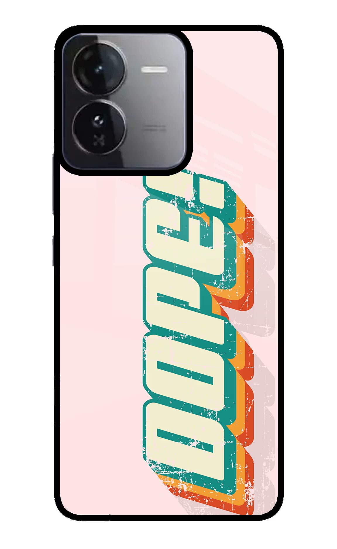 Dope iQOO Z9 5G Glass Case Back Cover by Casekaro
