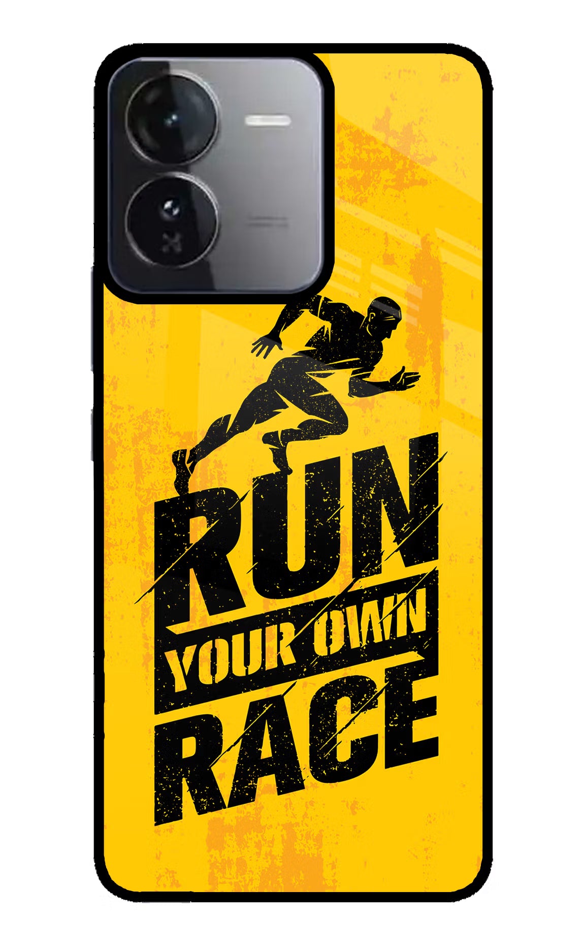 Run Your Own Race iQOO Z9 5G Glass Case