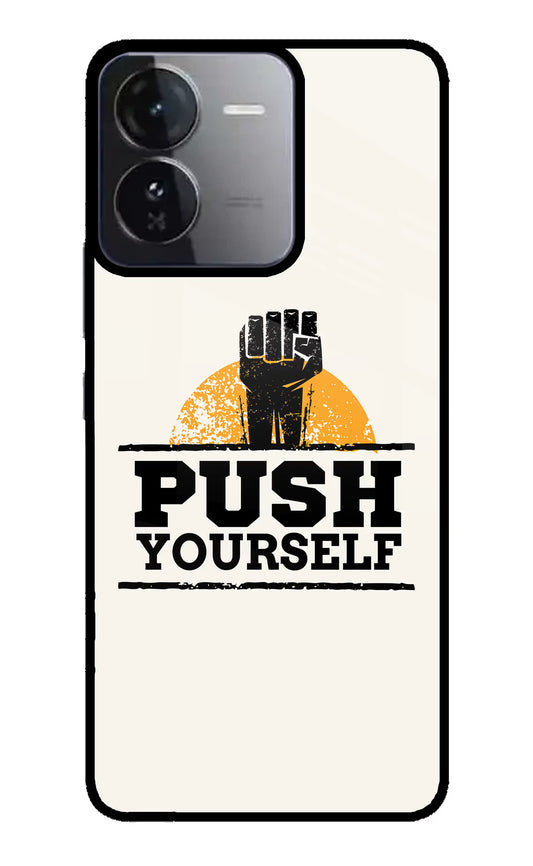 Push Yourself iQOO Z9 5G Glass Case