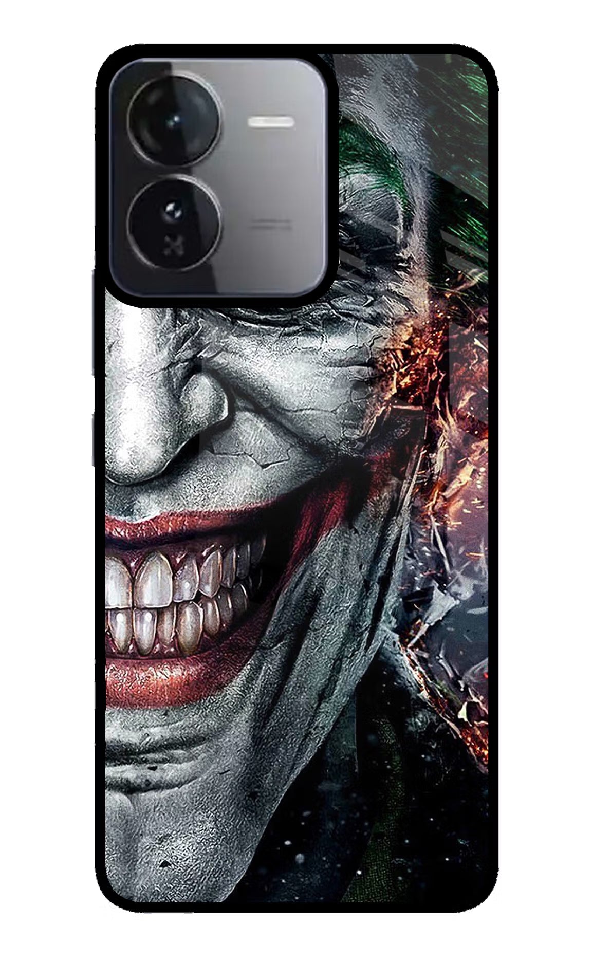 Joker Cam iQOO Z9 5G Glass Case Back Cover by Casekaro