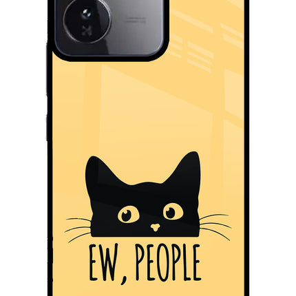 Ew People Catitude iQOO Z9 5G Glass Case