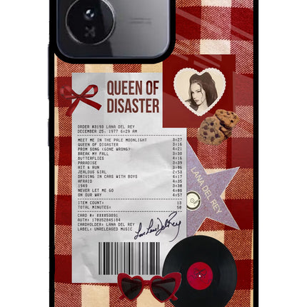 Queen of Disaster iQOO Z9 5G Glass Case