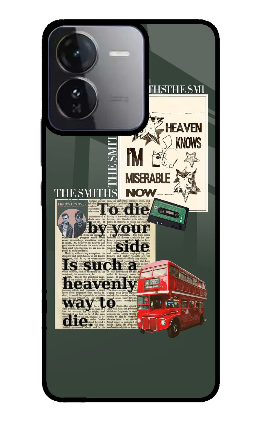 The Smiths iQOO Z9 5G Back Cover, Glass case