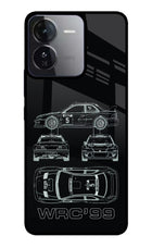 WRC'99 iQOO Z9 5G Glass Case Back Cover by Casekaro