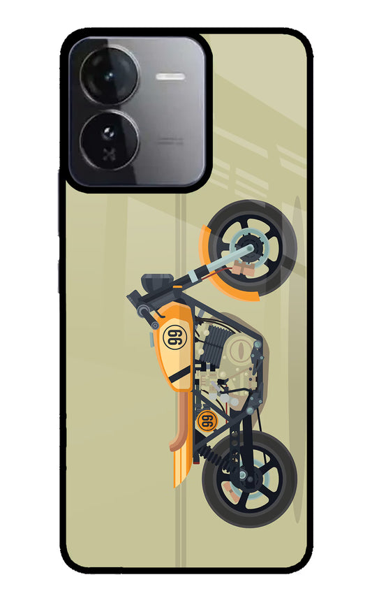 Vertical Speedster iQOO Z9 5G Glass Case