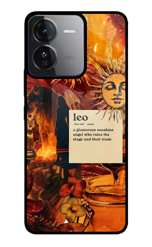 Leo Zodiac iQOO Z9 5G Glass Case