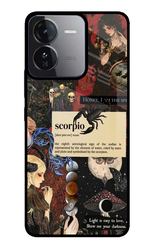 Scorpio Zodiac iQOO Z9 5G Glass Case