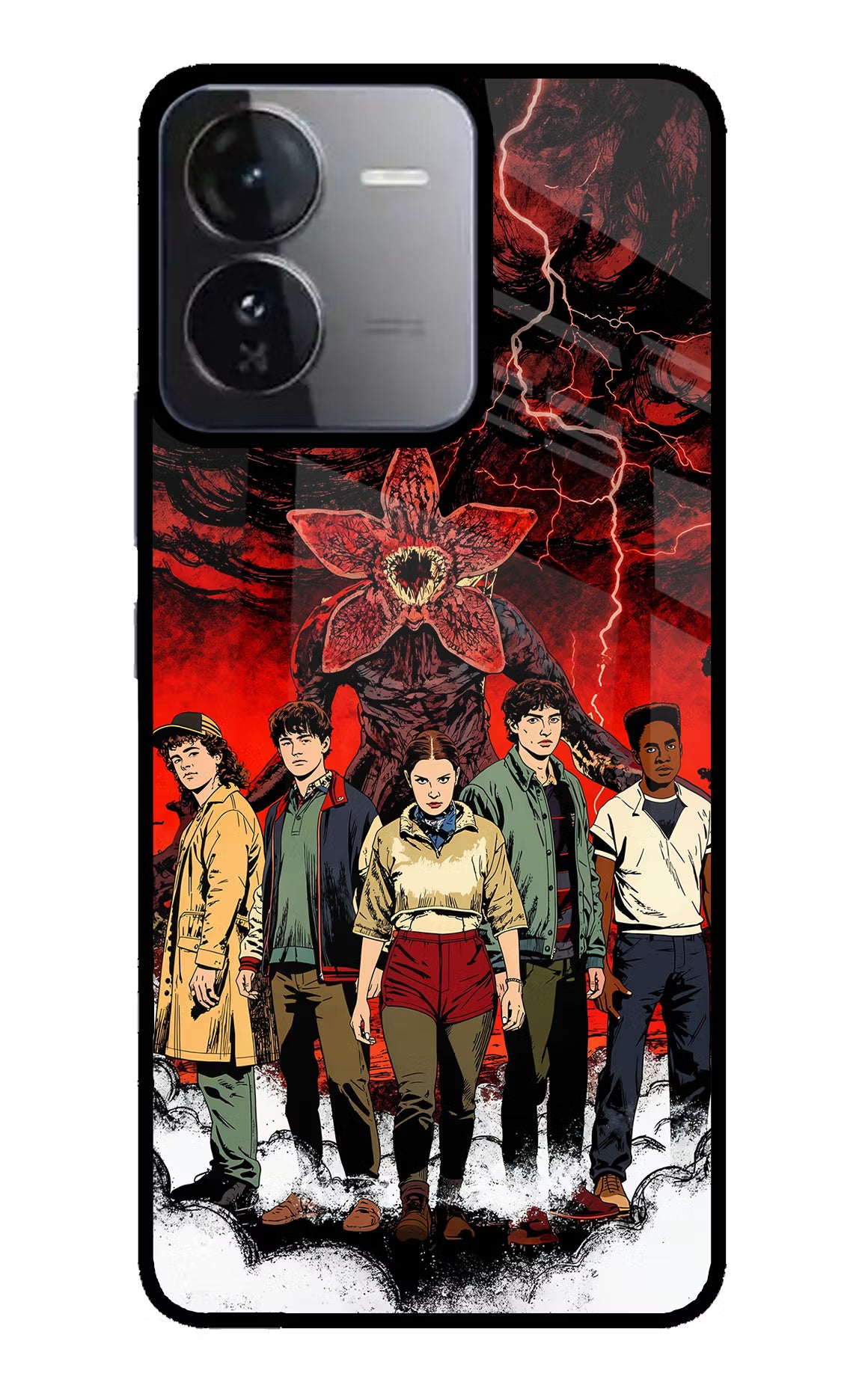 Ordinary Things Characters iQOO Z9 5G Glass Case