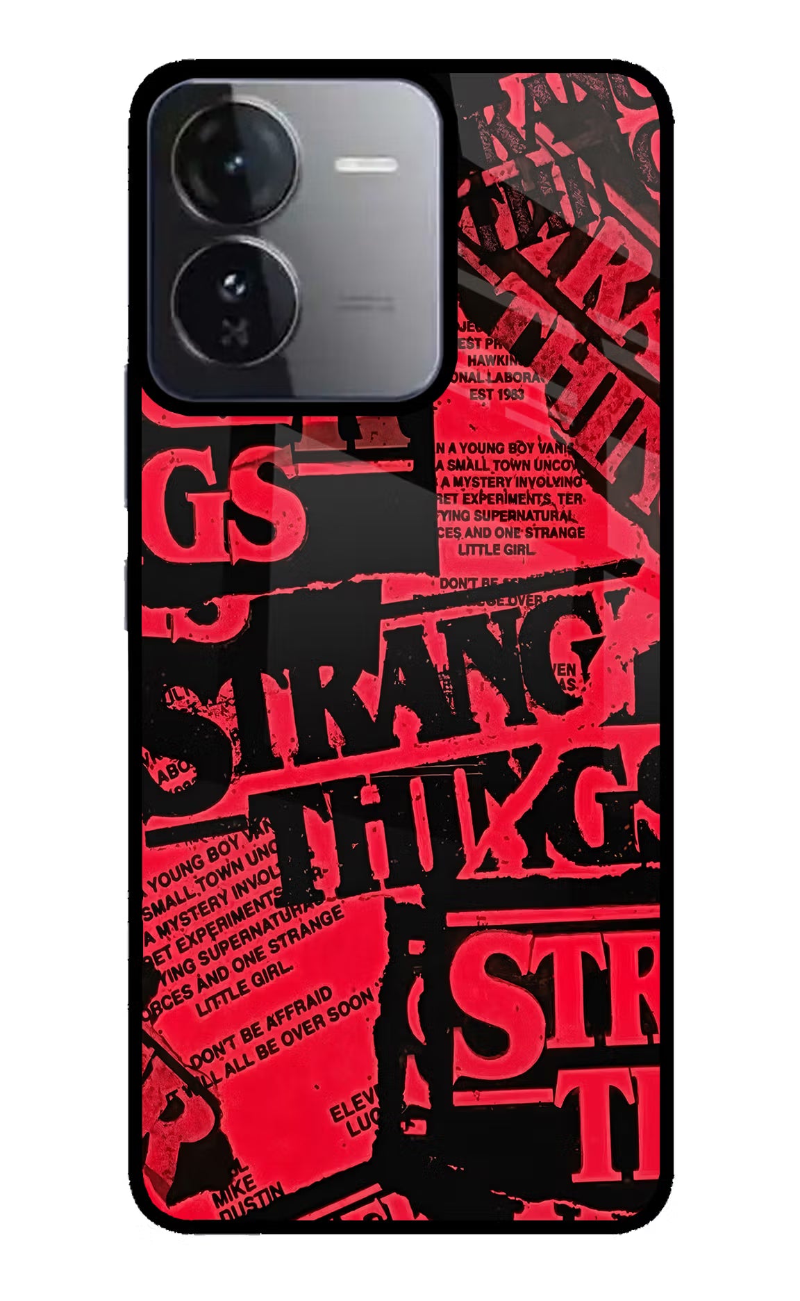 Ordinary Things iQOO Z9 5G Glass Case Back Cover by Casekaro