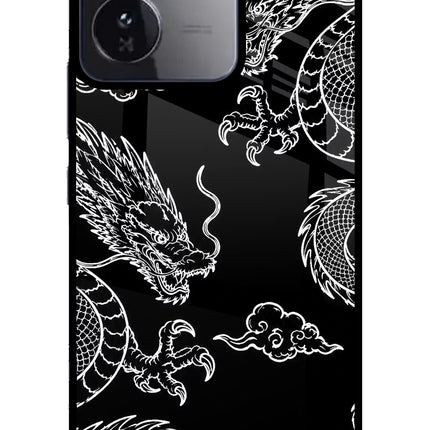 Twin Dragons iQOO Z9 5G Glass Case