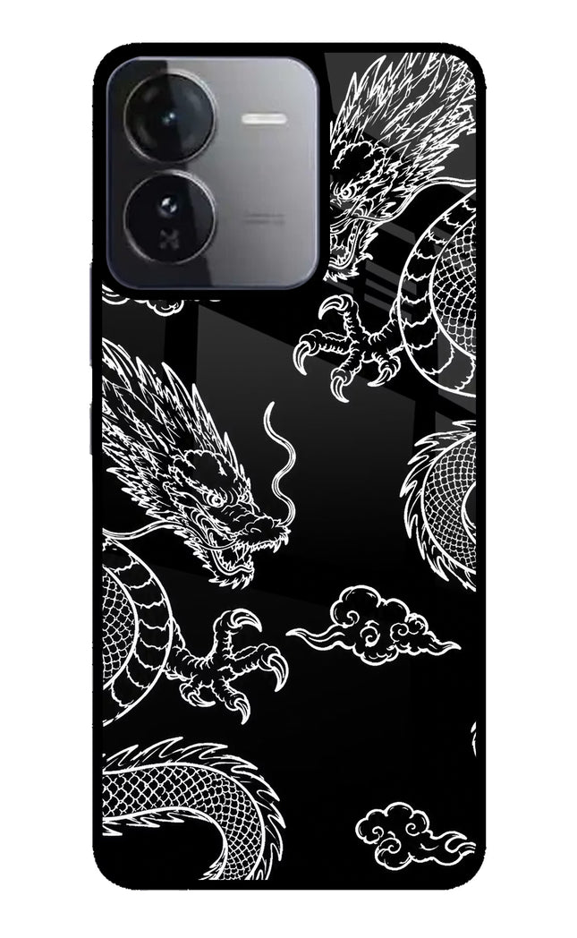 Twin Dragons iQOO Z9 5G Glass Case